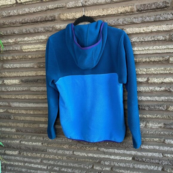 Patagonia Synchilla Snap T Fleece Hoodie Blue Unisex XS Men's - Picture 5 of 12